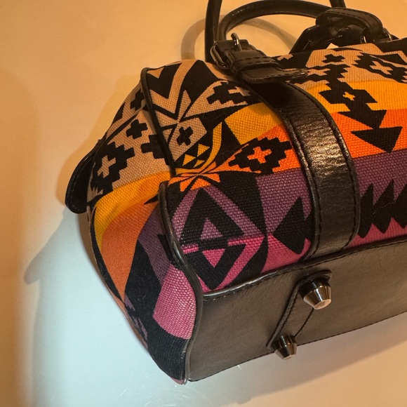 MEMORIAL DAY SALE! 🧡 L.A.M.B. Colville Satchel Southwest Style Designer Handbag - Picture 11 of 12